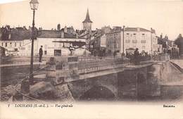 Louhans       71      Le Pont Et Vue Générale     2       (voir Scan) - Louhans