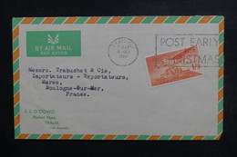 IRLANDE - Enveloppe Commerciale De Tralee Pour La France En 1960, Affranchissement Plaisant - L 48827 - Cartas & Documentos