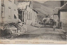 68 BITSCHWILLER-THANN Ecole Des Garçons , Bombardée Par Les Allemands - Other Municipalities