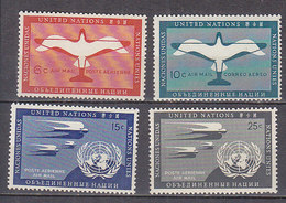 H0366 - UNO ONU NEW YORK AERIENNE N°1/4 ** - Luftpost