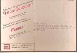 Portugal & Avença Postal, Publicidade, Abbott Laboratórios, Agrias Lugens, Lisboa  (9956) - Lettres & Documents