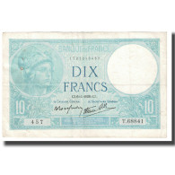 France, 10 Francs, Minerve, 1939, P. Rousseau And R. Favre-Gilly, 1939-04-06 - 10 F 1916-1942 ''Minerve''