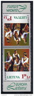 LITHUANIA 1998 Europa: National Festivals Tete-beche Pair MNH / **. . Michel 664 KD - Lithuania