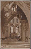 In Wells Cathedral, Somerset, 1916 - Judges RP Postcard - Wells