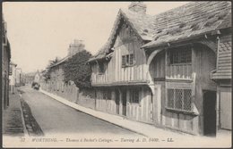 Thomas à Becket's Cottage, Tarring, Worthing, Sussex, C.1910 - Lévy Postcard LL57 - Worthing