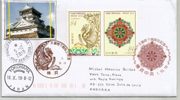 2019 Japanese Imperial Transition,Reiwa Era. New Letter Tokyo 2019, Sent To Andorra, With Arrival Postmark - Covers & Documents