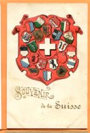 FEL1213, Souvenir De La Suisse, Relief, Kanton, Canton, Précurseur, 697, Paul Seyfert, Non Circulée - St. Anton