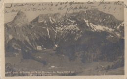 Suisse - Dent De Jaman - Rochers De Naye Et Col De Sonloup - Postmarked Les Avants 1917 - Roche