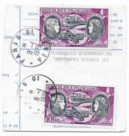 1979 - POSTE AERIENNE  Sur COUPON De PAIEMENT ACCELERE De 900.000 FRANCS ! Des CHEQUES POSTAUX De PARIS - 1960-.... Briefe & Dokumente