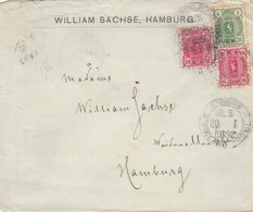 COVER SUOMI. 1892. TO HAMBURG / 2 - Lettres & Documents