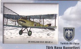 TURKEY - De Havilland DH-9 1921-25 (Aircraft) , Tirage 275,000 , 50 Unit ,used - Turquie