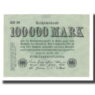Billet, Allemagne, 100,000 Mark, 1923, 1923-07-25, KM:91a, SUP - 100000 Mark