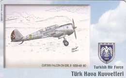 TURKEY - Curtiss Falcon CW-22R,B 1939-49 (Aircraft) , Tirage 200,000 , 50 Unit ,used - Turquie