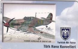 TURKEY - Hawker Hurricane I/II 1940-47 (Aircraft) , Tirage 200,000 , 50 Unit ,used - Turquie