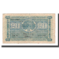 Billet, Finlande, 20 Markkaa, 1945, KM:78a, B - Finland