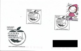 SPAIN. POSTMARK CIDER. GIJON. 2019 - Otros & Sin Clasificación