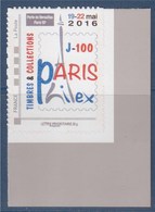 Emission Du Carré D'Encre Tvp LP 20g MonTimbraMoi Issu Collector Paris Philex 2016 J-100 Timbres Et Collections - Neufs