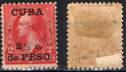 CUBA - 1899 - OCCUPAZIONE AMERICANA - MH - Nuovi