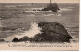 PLOGOFF - POINTE DU RAZ - LES RECIFS GORLEIK ,GORLEGREZ ET GORLEPELL - Plogoff