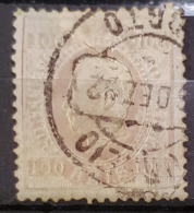 PORTUGAL 1871 - Canceled - Sc# 45 - 100r - Gebraucht