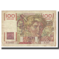 France, 100 Francs, Jeune Paysan, 1948, ROUSSEAU GARGAM, 1948-04-15, TB - 100 F 1945-1954 ''Jeune Paysan''