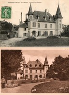 87. 2 CPA. ORADOUR SUR VAYRES.  Chateau Callandreau.  1911.1947. - Oradour Sur Vayres