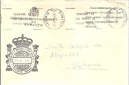 MARCA JUZGAGO SAGUNTO 1989 - Franchise Postale