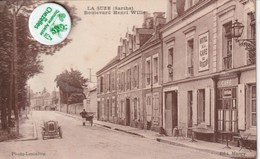 72 - Très Belle Carte Postale Ancienne De LA SUZE  Boulevard De L'Hotel De Ville - La Suze Sur Sarthe