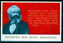 USSR 1968 Postcard Karl Marx - Karl Marx