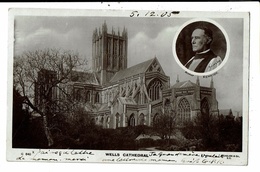 CPA-Carte Postale -Royaume Uni--Wells-Cathedral-Bishop Kennion-1905 VM10017 - Wells