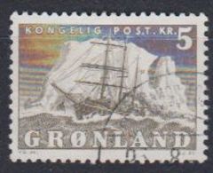 Greenland 1958 Arctic Sailing Ship 1v Used (45376F) - Used Stamps