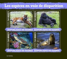 Guinea 2019, Animals In Danger, Tiger, Gorilla, Turtle, Seal, BF - Gorilla's