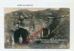 Fort LONCIN-CARTE PHOTO Allemande-Guerre 14-18-1 WK-BELGIEN- - Ans