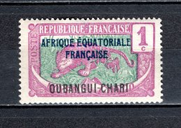 OUBANGUI   N° 43  NEUF AVEC CHARNIERE COTE 0.30€   ANIMAUX - Nuevos