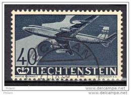 LIECHTENSTEIN YT N° PA35 OBL . - Aéreo