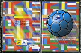 FRANCE 1998 / L'intégrale Des Timbres De La 16ème Coupe Du Monde De Football / Sous Blister (plastique) D'origine - 1998 – Frankrijk