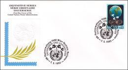 UNO Wiena 1993 -definitive Series - Covers & Documents