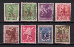 Stadt Berlin With Overprint Stadt Störkow 1946, Wiederaufbau **, MNH - Berlin & Brandenburg