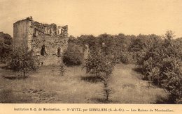 Saint Witz - Institution N.D De Montmélian - Saint Witz Par Survilliers - Les Ruines De Montmélian - Saint-Witz