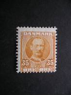 DENMARK King Frederik VIII 35o 1912 MH - Nuovi