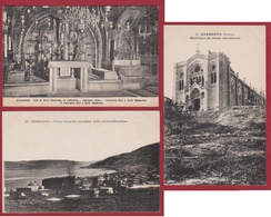 Lot Of 3 Old Postcards Israel Palestina Palestine Judaism Holy Land City Tiberias Fortifications Jerusalem Nazareth - Israel
