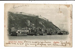 CPA-Carte Postale- Canada- Quebec- Citadel From Harbor -1904 VM10045 - Québec - La Citadelle