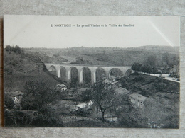 Delcampe - NONTRON               LE GRAND VIADUC ET LA VALLEE DU BANDIAT - Nontron