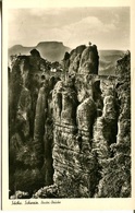 Sächs. Schweiz - Bastei Brücke  (007741) - Bastei (sächs. Schweiz)