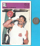 GEORGE FOREMAN - Yugoslavia Vintage Card Svijet Sporta * Boxing Boxe Boxeo Boxen Pugilato Boksen USA - Tarjetas