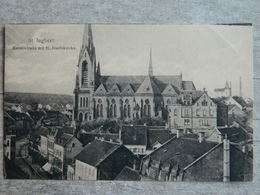 ST INGBERT              KAISERSTRABE MIT ST JOSEFSKIRCHE - Saarpfalz-Kreis