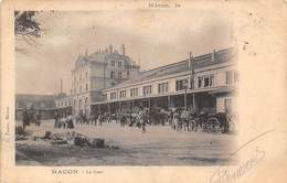 Macon       71       Extérieur De La Gare     (voir Scan) - Macon