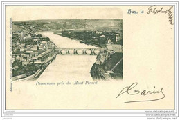 HUY ..-- Pris Du Mont Picard . 1900 Vers BEAUMONT ( Melle M. BRICUSSE ) .  Voir Verso . - Huy