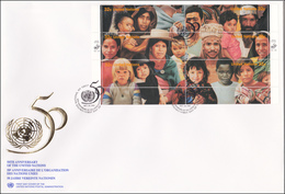 UNO New York 1995 - 50th Anniversary Of The UNO - Lettres & Documents