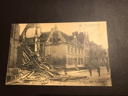 Veurne - Furnes -  Sous Les Obus  - Ed. H. Ruyssen - Le Marché Aux Pommes - War Guerre Krieg Oorlog 14-18 - Veurne